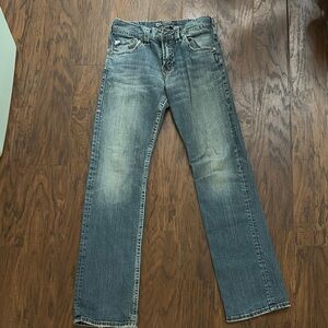 Silver Jeans Blue Straight Cut Denim